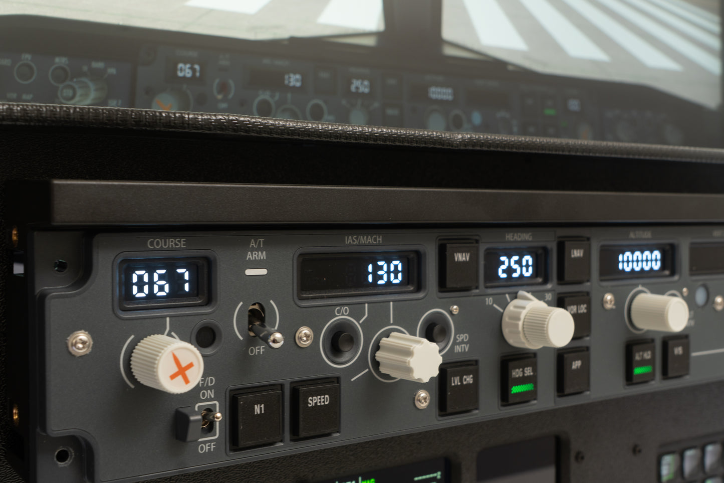 Boeing Panel Compatible with Winwing Sim Panel of Auto Pilot 3 and Streamdeck XL