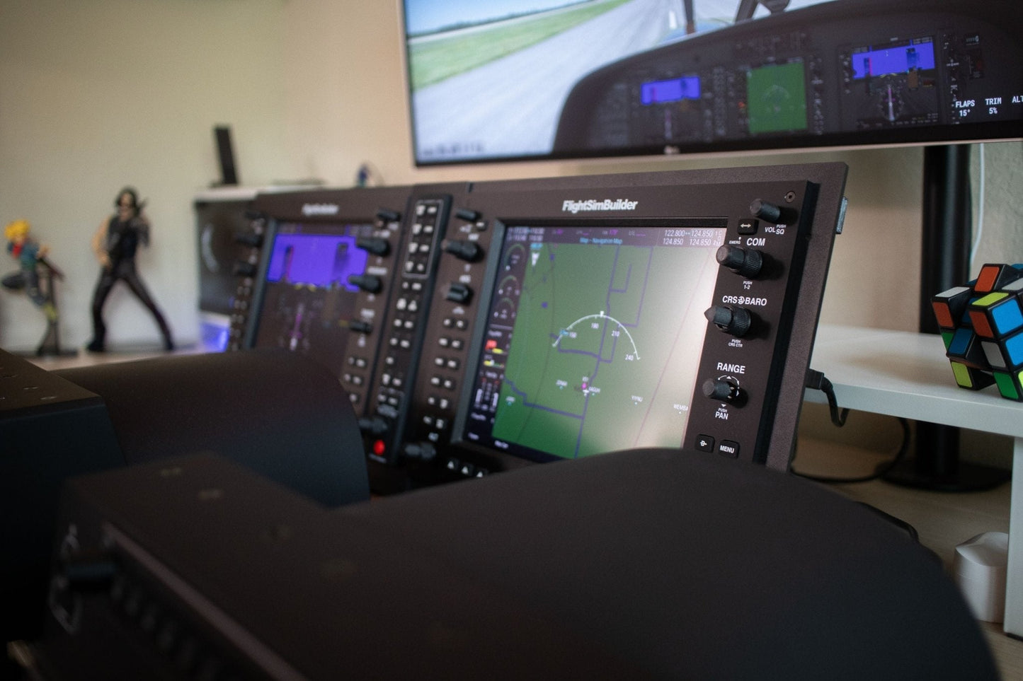 FlightSimBuilder G1000 Suite with Metal Stands