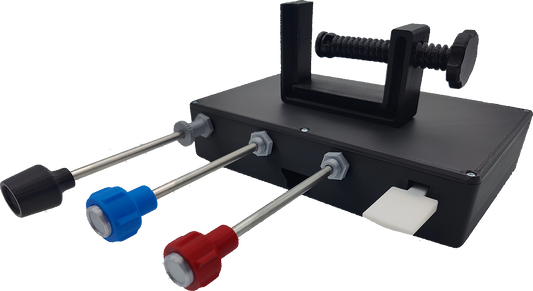 Throttle, Propeller, Mixture (TPM) and Flaps Controller For Flight Simulators - Removable Desktop Mount