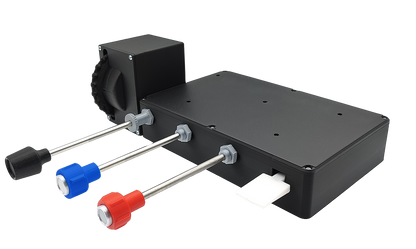 Throttle, Propeller, Mixture (TPM), Flaps and Trim Controller For Flight Simulators - Permanent Mount