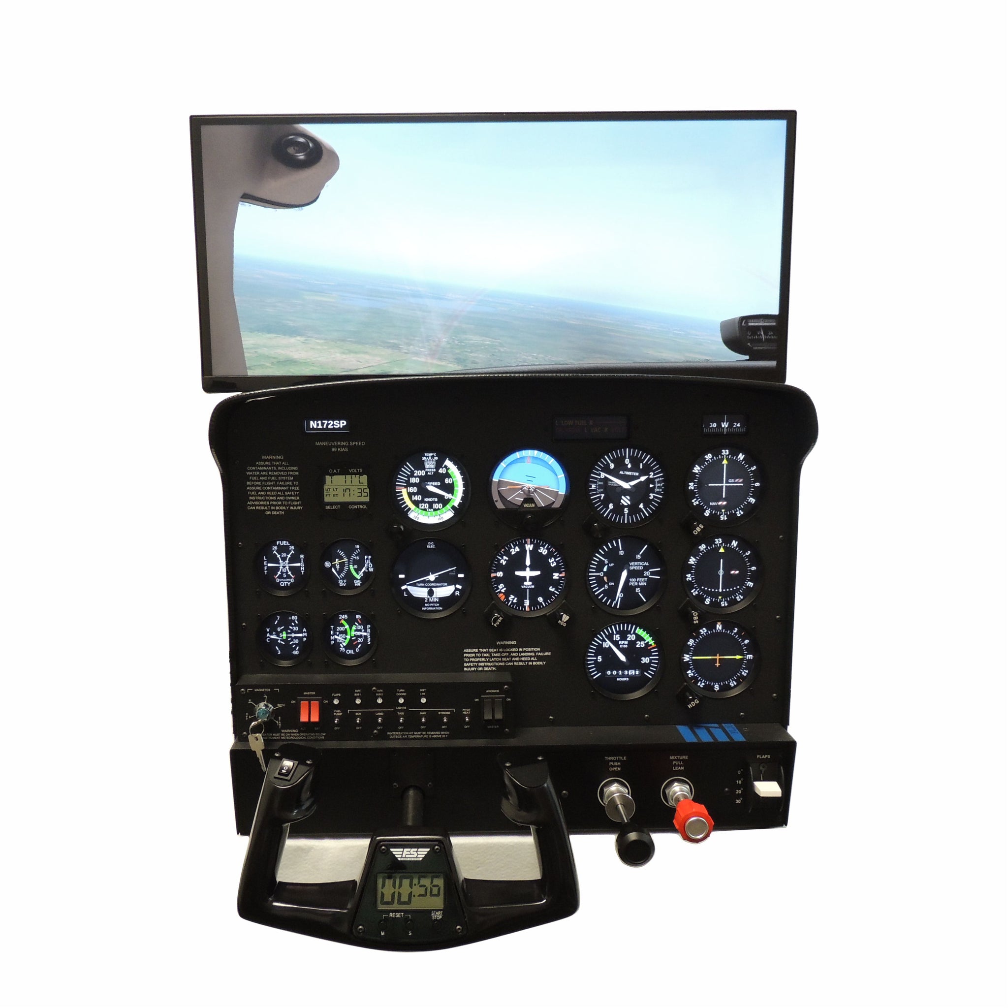 Flight Sim Wings Steam Gauge Mini Cockpit – Flight Velocity