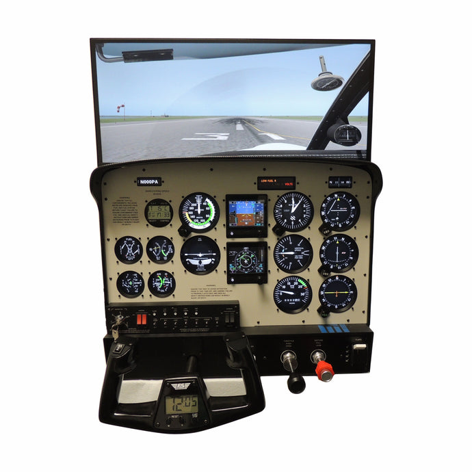 FV3D - Dual Yoke Mid Profile Flight Simulator Kit