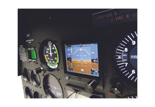 Flight Velocity 24" Steam Gauge Hybrid G5 Panel Overlay