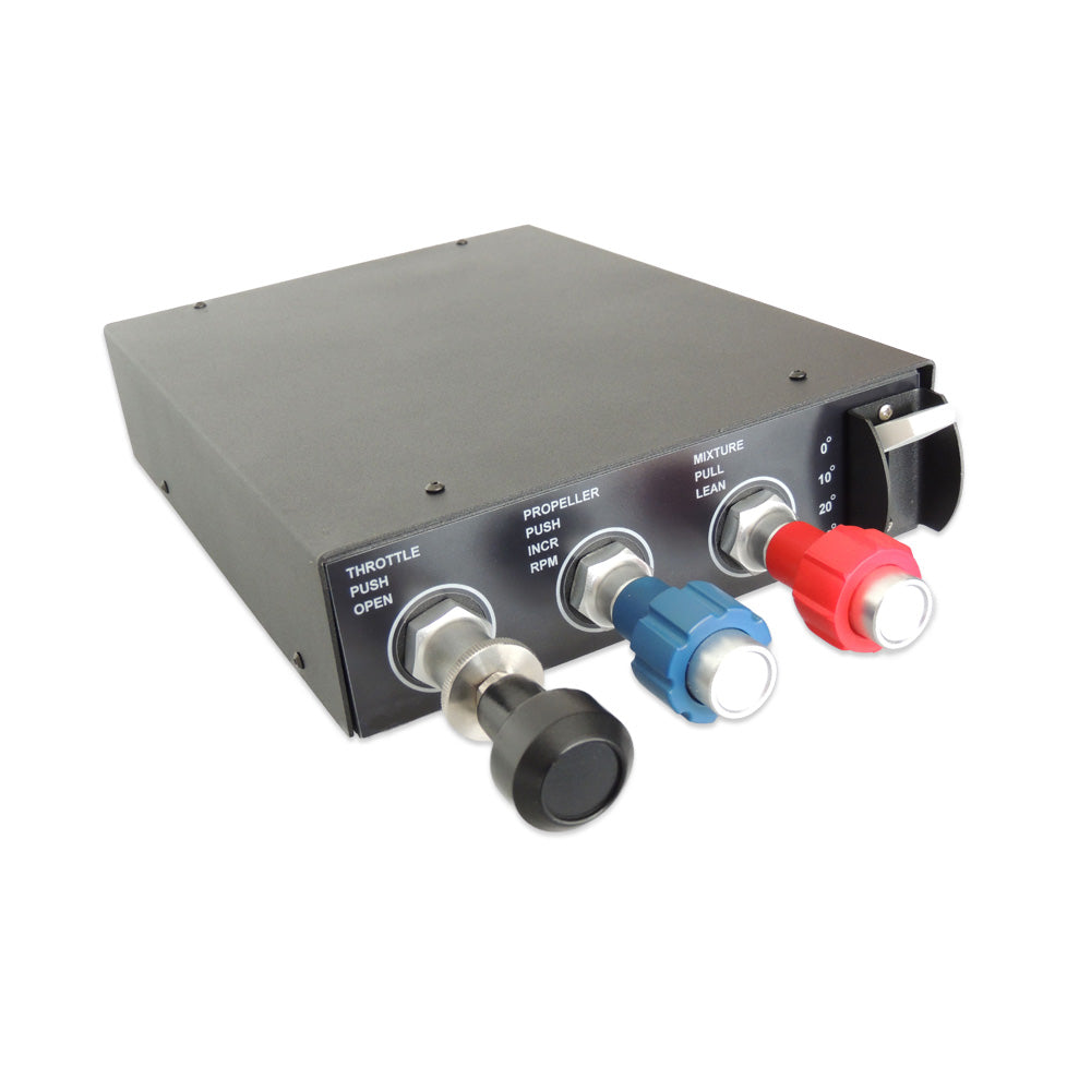 Flight Sim Wings Single Engine Vernier Throttle with Flap Lever (TPM