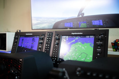 FlightSimBuilder G1000 Suite with Metal Stands