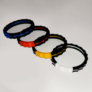 2 Color TRIMER - Vibrant Trim wheel cover for Honeycomb bravo throttler quadrant
