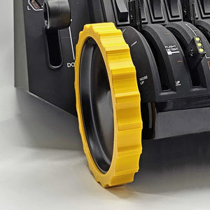 1 Color Vibrant and Flexible Trim Wheel Cover for Honeycomb bravo throttle quadrant!