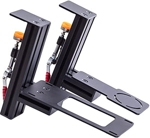 Meza Mount-Set of 2 Heavy Duty Hotas Desk Mounts Compatible with Thrustmaster HOTAS / WinWing Orion 2 with All Installation Bolts ＆ Install Manual