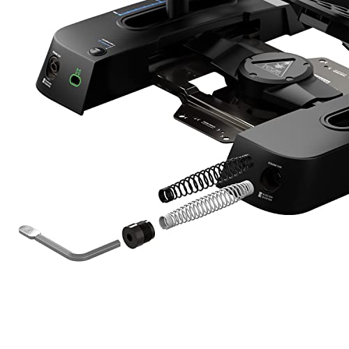 Turtle Beach VelocityOne Universal Rudder Pedals for Windows 10 & 11 PCs, Xbox Series X, Xbox Series S, and Xbox One Featuring Smooth Rudder Axis, Adjustable Brakes and Pedal Width – Black