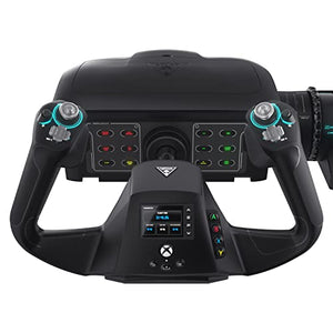 Turtle Beach VelocityOne Flight Universal Control System - Xbox Series X & Xbox Series S, Xbox One & Windows 10 & 11 PCs with Yoke Handle, Throttle Quadrant, Trim Wheel & Rudder Controls