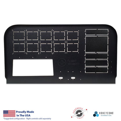 FV10HP - RealStack 530 Cockpit Panel with Propwash Sim and Honeycomb Support