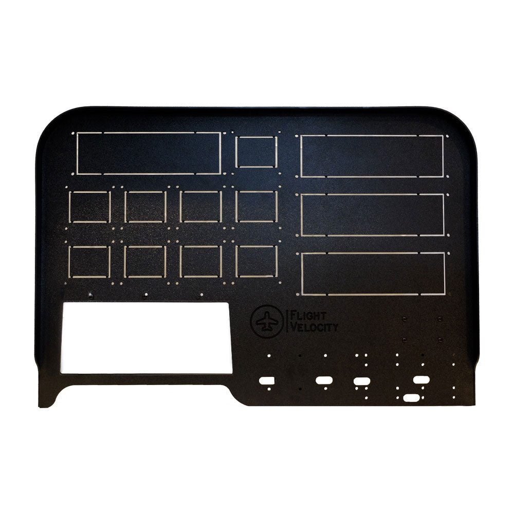 FV1H - Legacy Cockpit Panel with Honeycomb Alpha Support