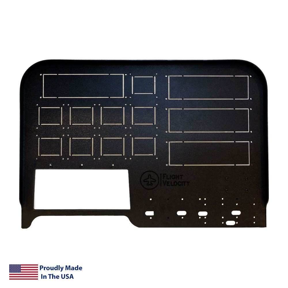 FV1H - Legacy Cockpit Panel with Honeycomb Alpha Support