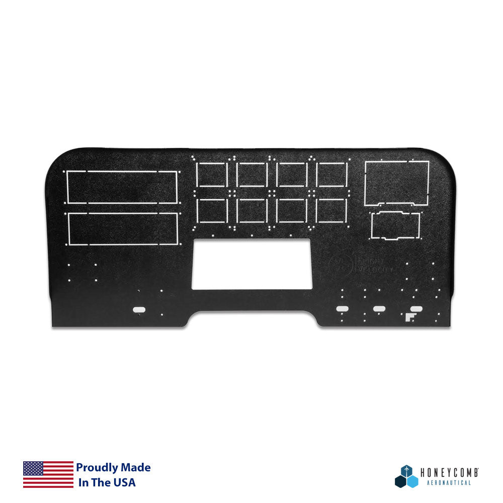 FV4H - Mid Profile 530/430 Cockpit Panel with Honeycomb Alpha Support