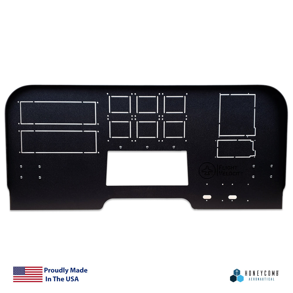 FV8H - Mid Profile 750/650 Cockpit Panel with Honeycomb Flight Control Support