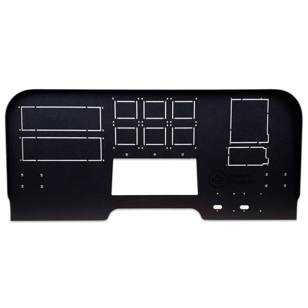 FV8H - Mid Profile 750/650 Cockpit Panel with Honeycomb Flight Control Support