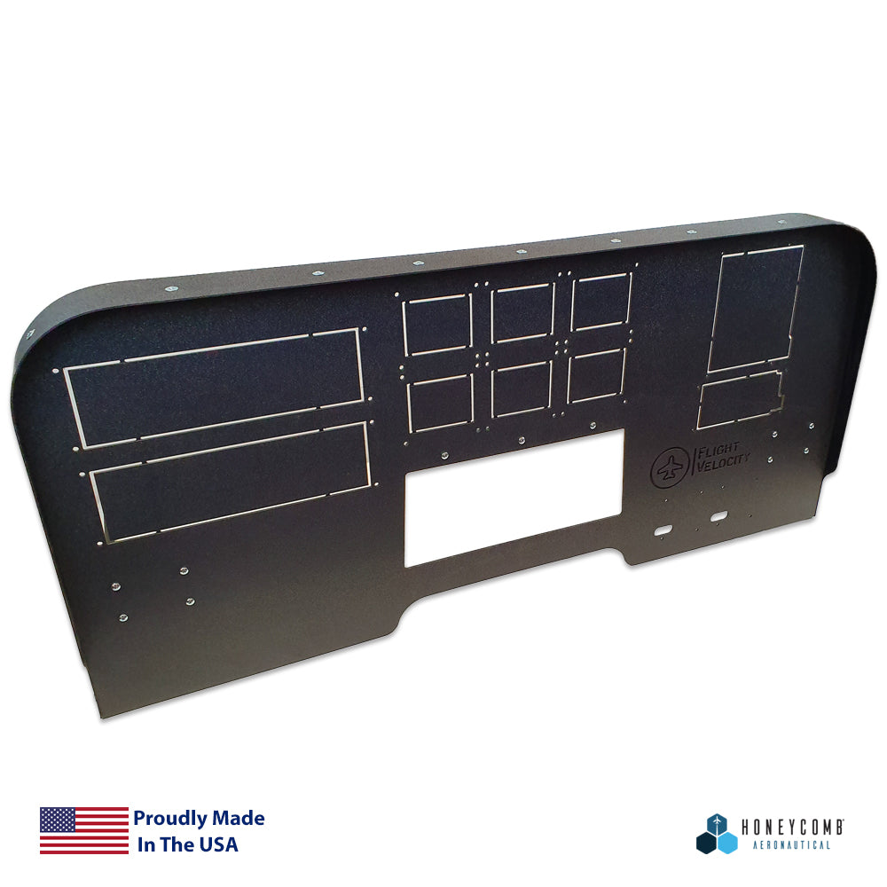 FV8H - Mid Profile 750/650 Cockpit Panel with Honeycomb Flight Control Support