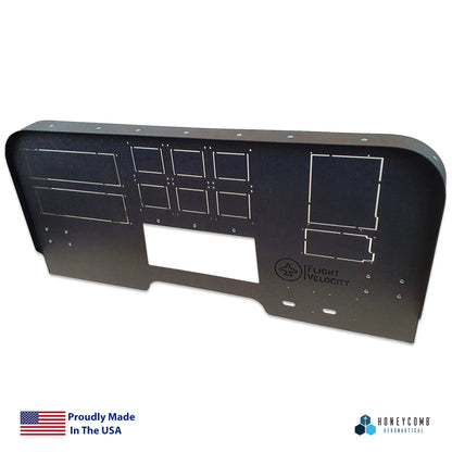 FV8H - Mid Profile 750/650 Cockpit Panel with Honeycomb Flight Control Support