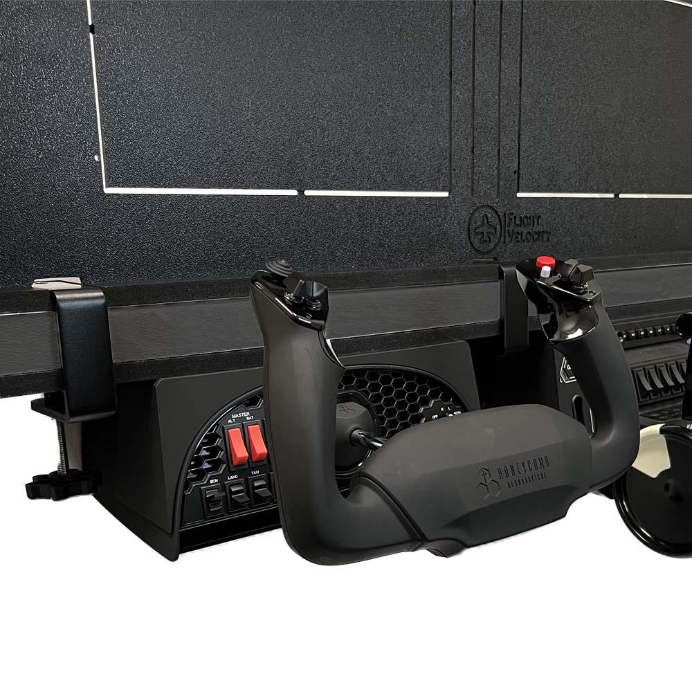 Flight Velocity Under Desk Flight Control Mount